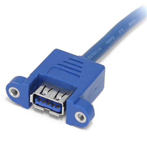 StarTech.com 2 Port Panel Mount USB 3.0 Cable - USB A to Motherboard Header Cable F/F StarTech.com 2 Port Panel Mount USB 3.0 Cable - USB A to Motherboard Header Cable F/F